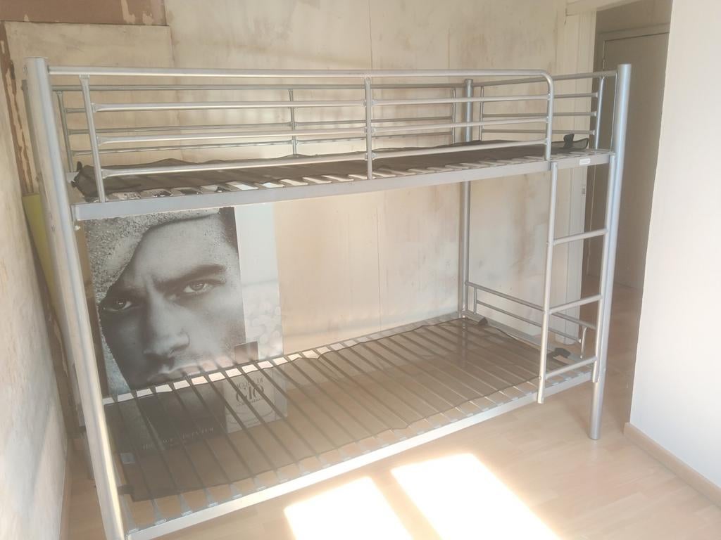 Stapelbed met propere matrassen., Ophalen of Verzenden, Stapelbed