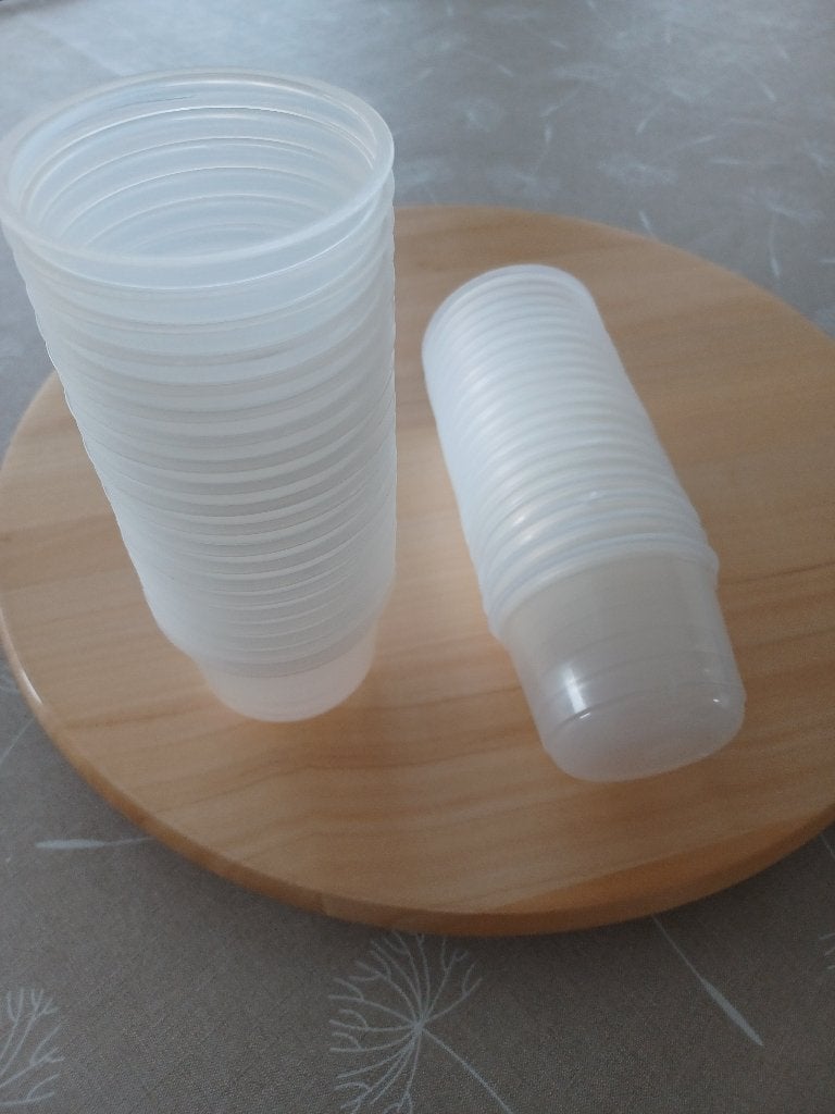 bocaux en plastique (50), Enlèvement ou Envoi