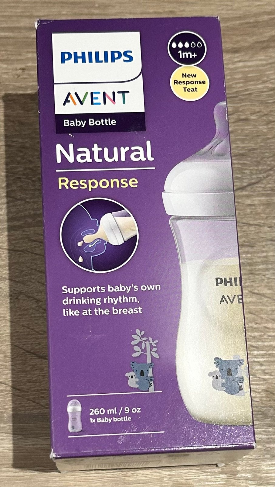 Babyfles Philips Avent (met koala op), Enlèvement ou Envoi, Neuf, Biberon, Philips Avent