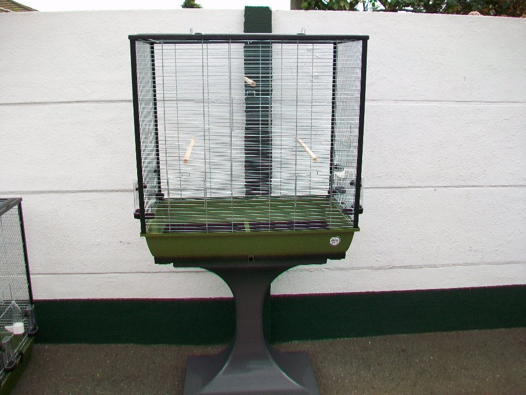 Vogelverblijf Natural Fiona met Voet op wieltjes, Enlèvement, Comme neuf, Aluminium, Cage à oiseaux