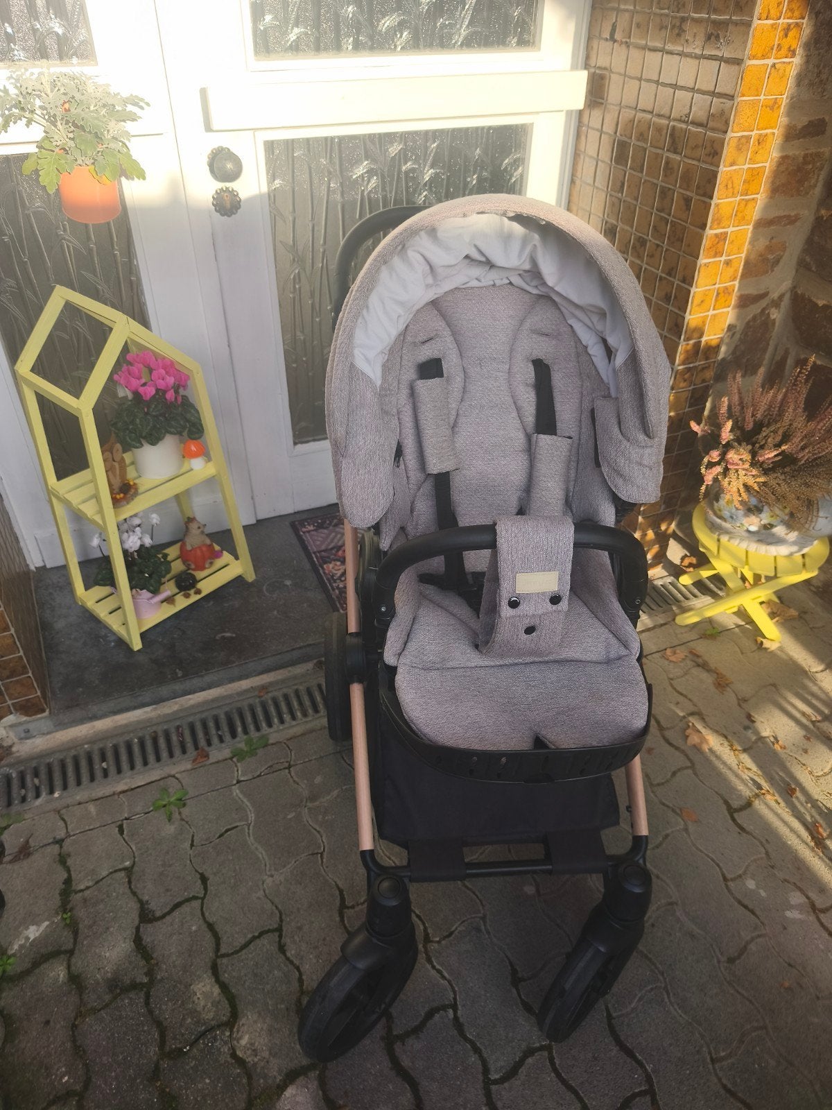kinderwagen+wieg, Ophalen, Zo goed als nieuw, Overige merken, Verstelbare rugleuning
