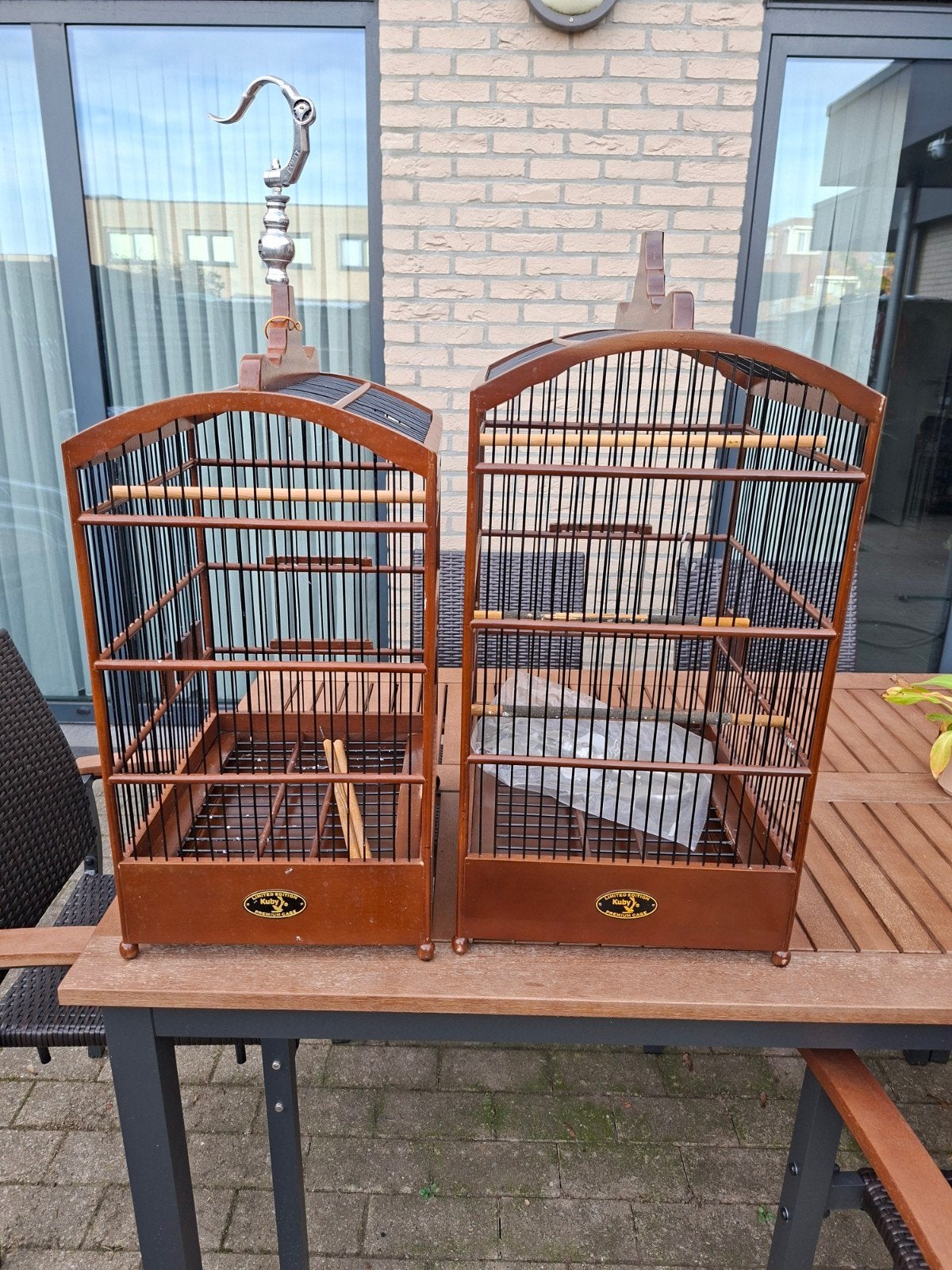 Vogelkooi, Ophalen, Vogelkooi