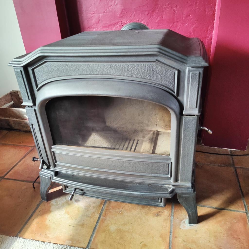 Dover 750G houtkachel, Ophalen, 30 tot 80 cm, Kachel, Zo goed als nieuw