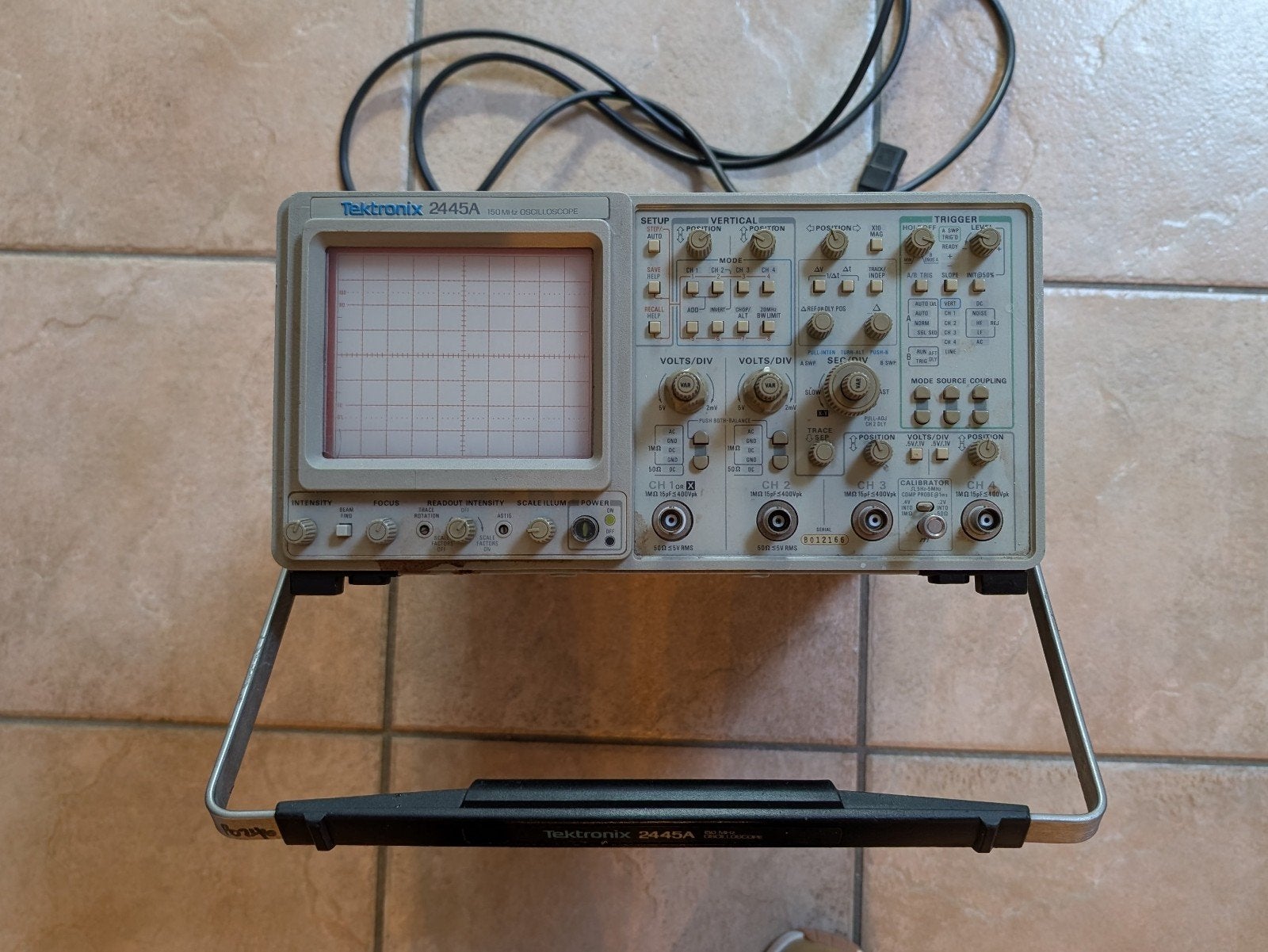 Oscilloscoop - Tektronix 2445A, Ophalen, Gebruikt