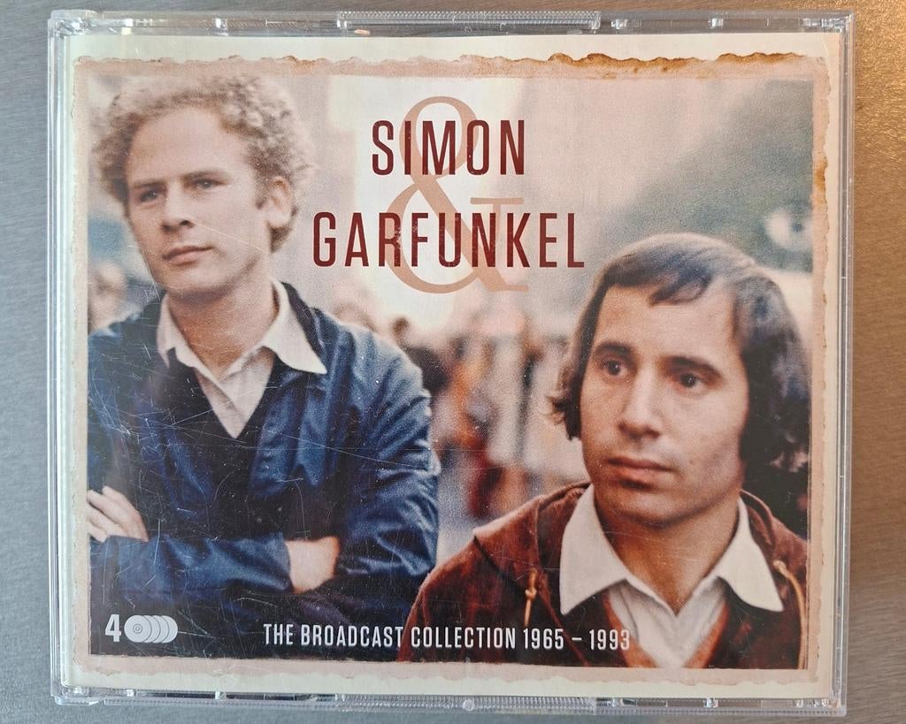 4cd box. Simon & Garfunkel. Broadcast Collection 1965-1993., Ophalen of Verzenden