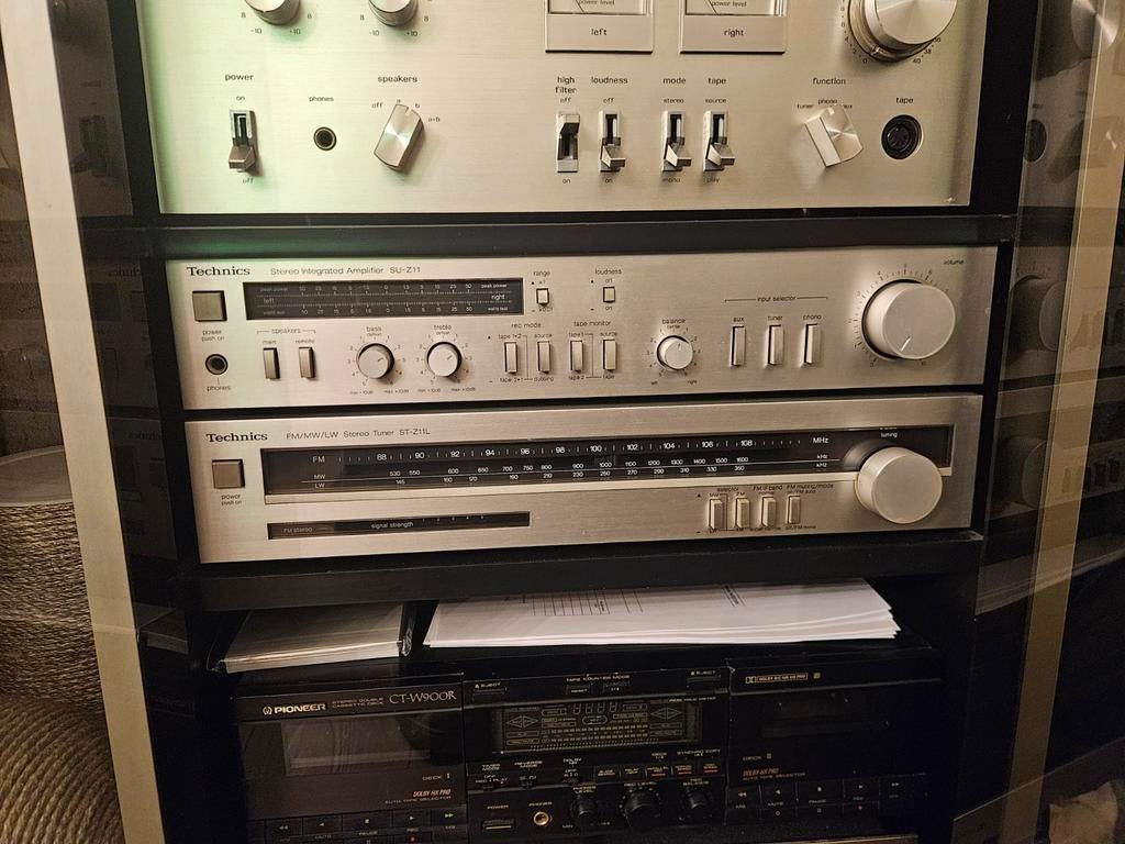 Technics versterker en tuner, Enlèvement
