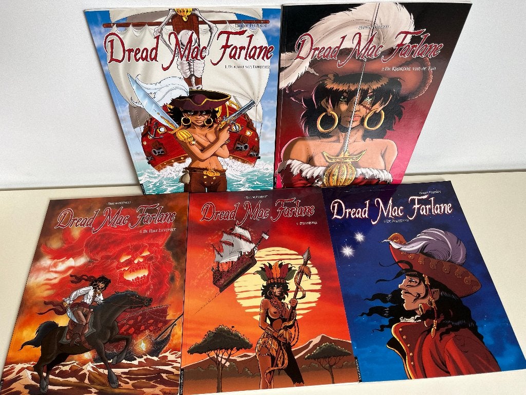 Dread Mac Farlane - complete reeks - Peter Pan - 2008-2010, Verzenden, Zo goed als nieuw, Marion Poinsot