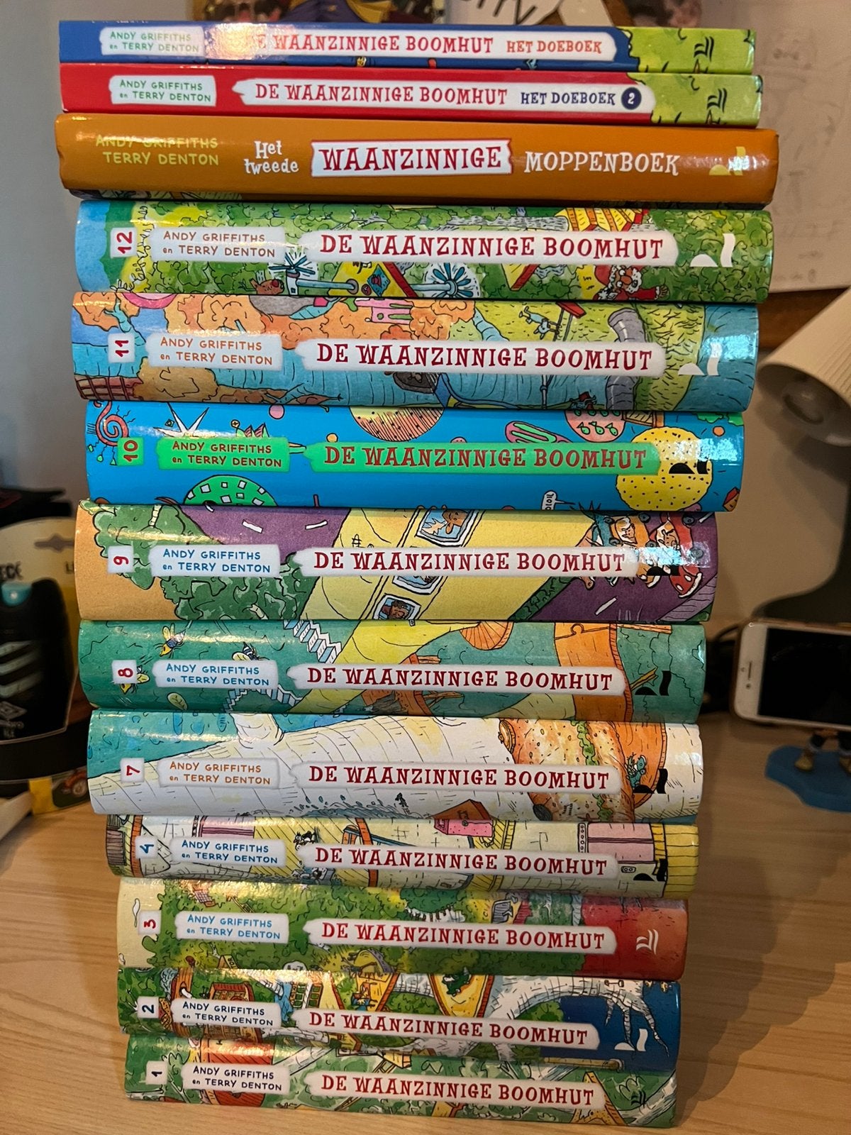 De waanzinnige boomhut, Boeken, Ophalen, Zo goed als nieuw