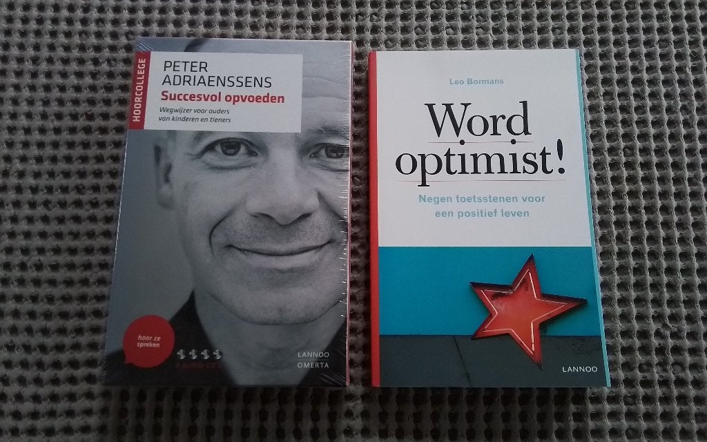 Nieuw Hoorcollege Succesvol opvoeden + Boek Word optimist!, Ophalen of Verzenden