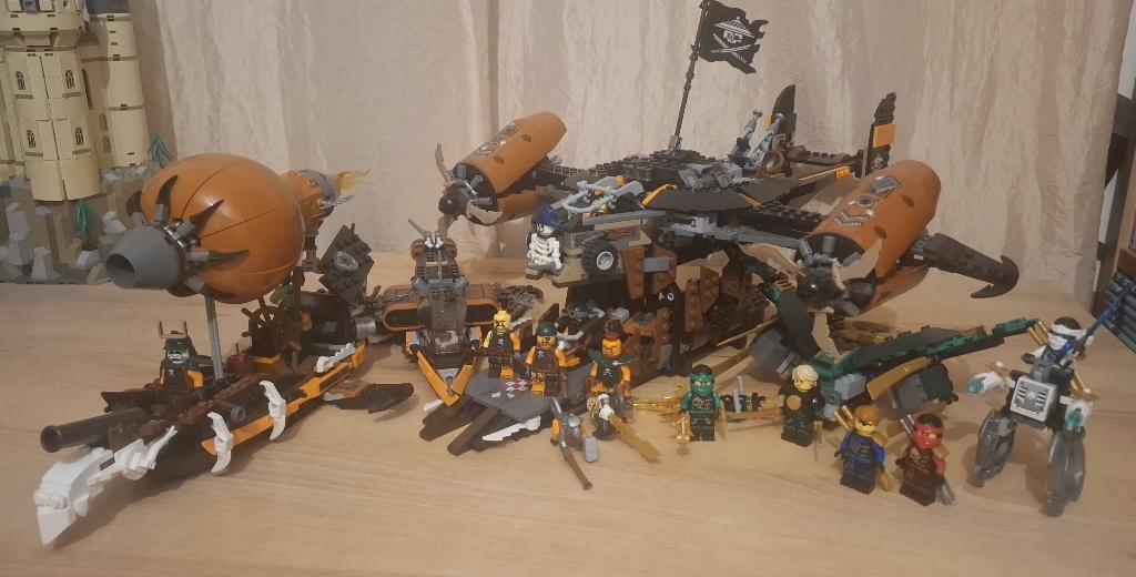 Set Lego Ninjago Misfortune's Keep 70605, 70603, 70601, Kinderen en Baby's, Speelgoed | Duplo en Lego, Gebruikt, Lego, Complete set