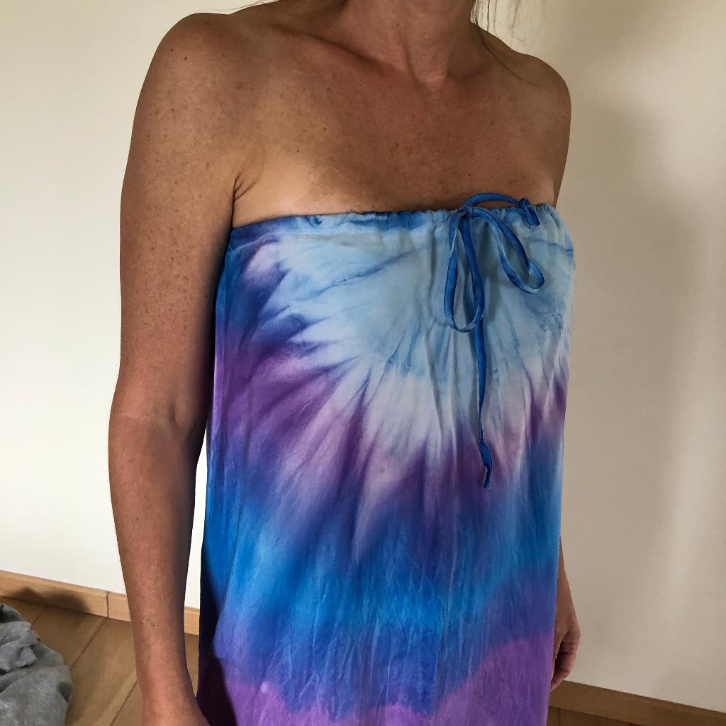 Jurk zonder bandjes, Kleding | Dames, Jurken, Ophalen, Zo goed als nieuw