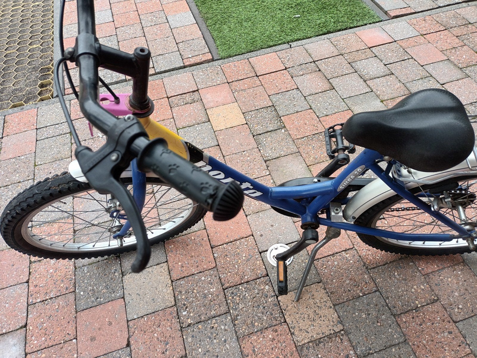 kinderfiets, blauw, Fietsen en Brommers, Ophalen