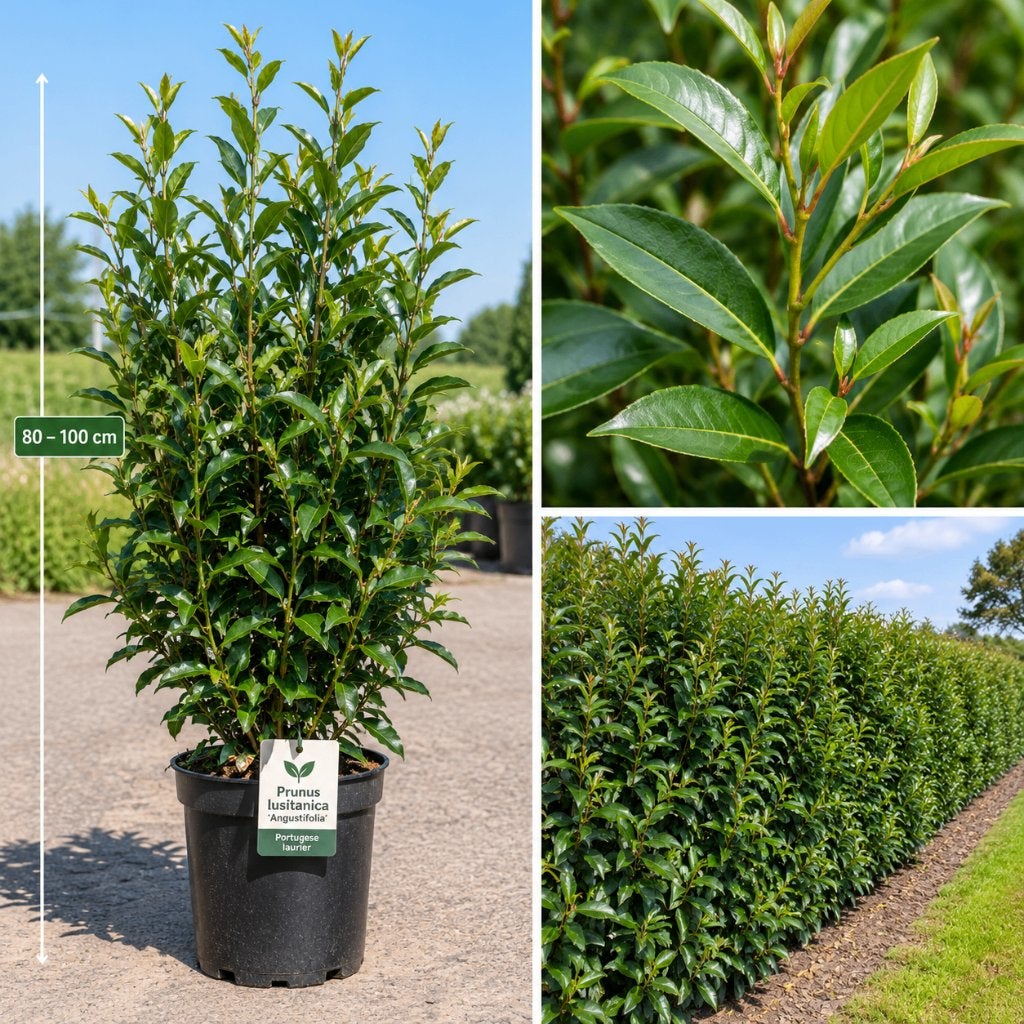 Portugese laurier –  'Angustifolia' – wintergroene haag, Tuin en Terras, Ophalen, Laurier, Haag