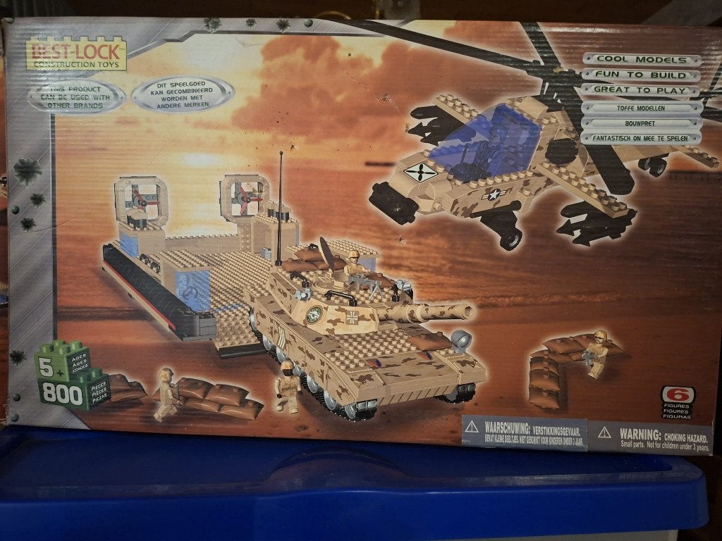 Best lock lego 'compatible' legerset, Kinderen en Baby's, Speelgoed | Bouwstenen, Ophalen, Zo goed als nieuw, Overige merken