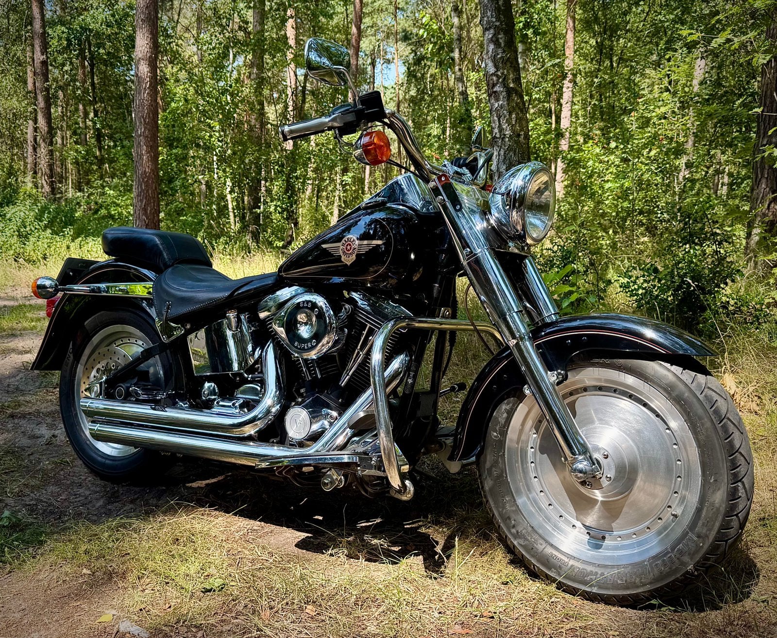 Harley Davidson oldtimer FatBoy 1997, Motoren, 2 cilinders, Occasion, 1340 cc, Particulier