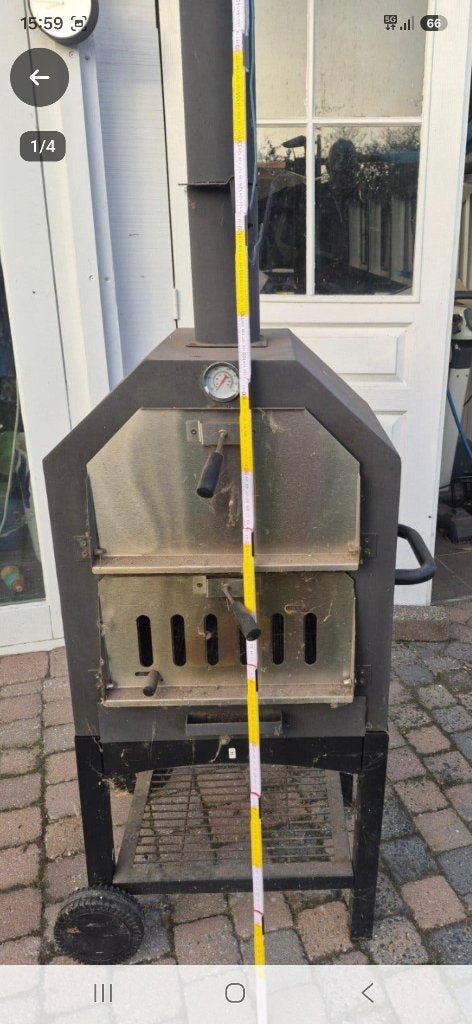 pizza oven of rookoven, Tuin en Terras, Ophalen, Gebruikt