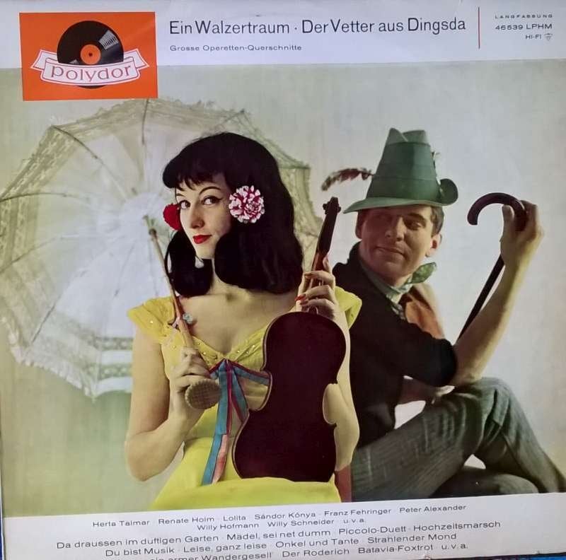 LP Ein Walzertraum / Der Vetter Aus Dingsda, CD & DVD, Vinyles | Classique, 12 pouces, Enlèvement ou Envoi, Comme neuf, Classicisme