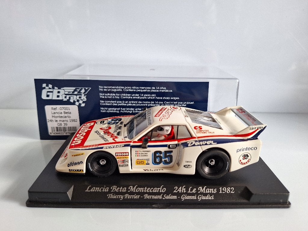Fly GB-39  Lancia Beta Montecarlo 24h Le Mans 1982, Overige merken, Racebaan, Nieuw, Ophalen of Verzenden