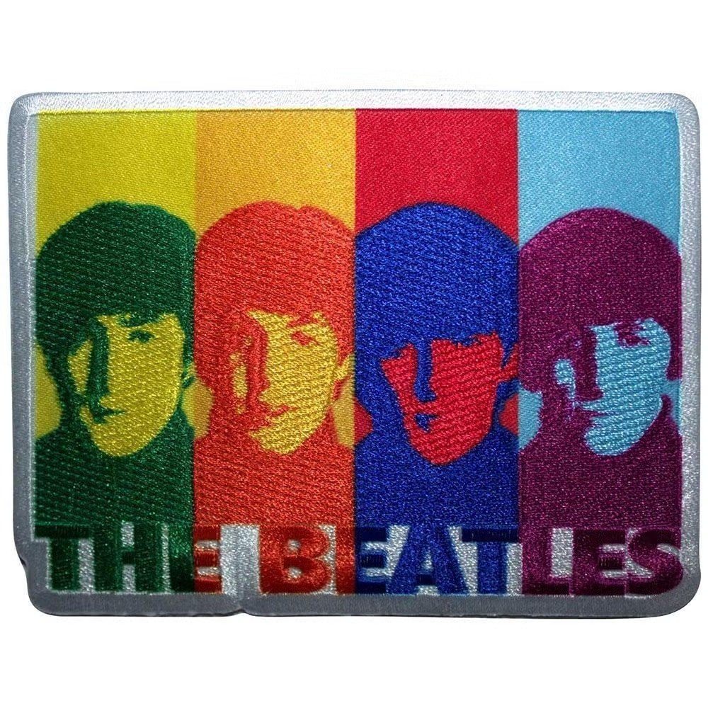 The Beatles - Colour Head Shots Patch fficiële merchandise, Collections, Enlèvement ou Envoi, Neuf