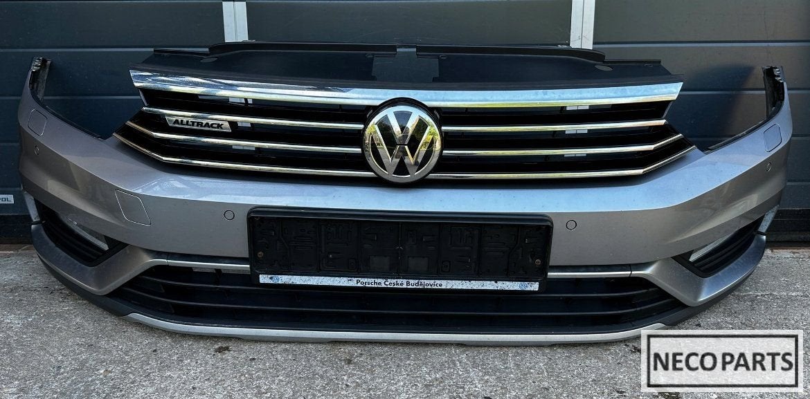 VW PASSAT B8 ALLTRACK BUMPER VOORBUMPER LB7S LEVERBAAR!!, Auto-onderdelen, Gebruikt, -, Volkswagen, -