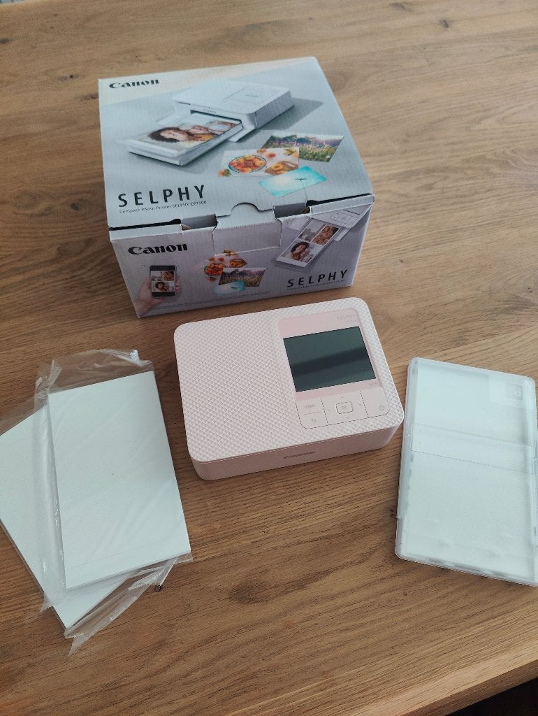 Canon SELPHY CP1500 roze Zo goed als nieuw + extra fotopap, Computers en Software, Fotoprinter, Ophalen of Verzenden, Zo goed als nieuw
