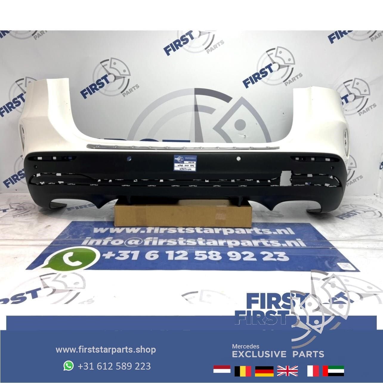 H247 W247 GLA AMG ACHTERBUMPER + DIFFUSER Mercedes GLA Klass, Gebruikt, -, Ophalen of Verzenden, Achter