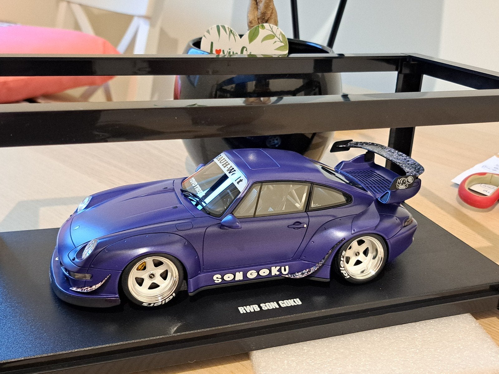 Porsche 911 993 RWB GT Spirit 1/18 Neuve, Enlèvement ou Envoi, Neuf, Voiture, Autres marques