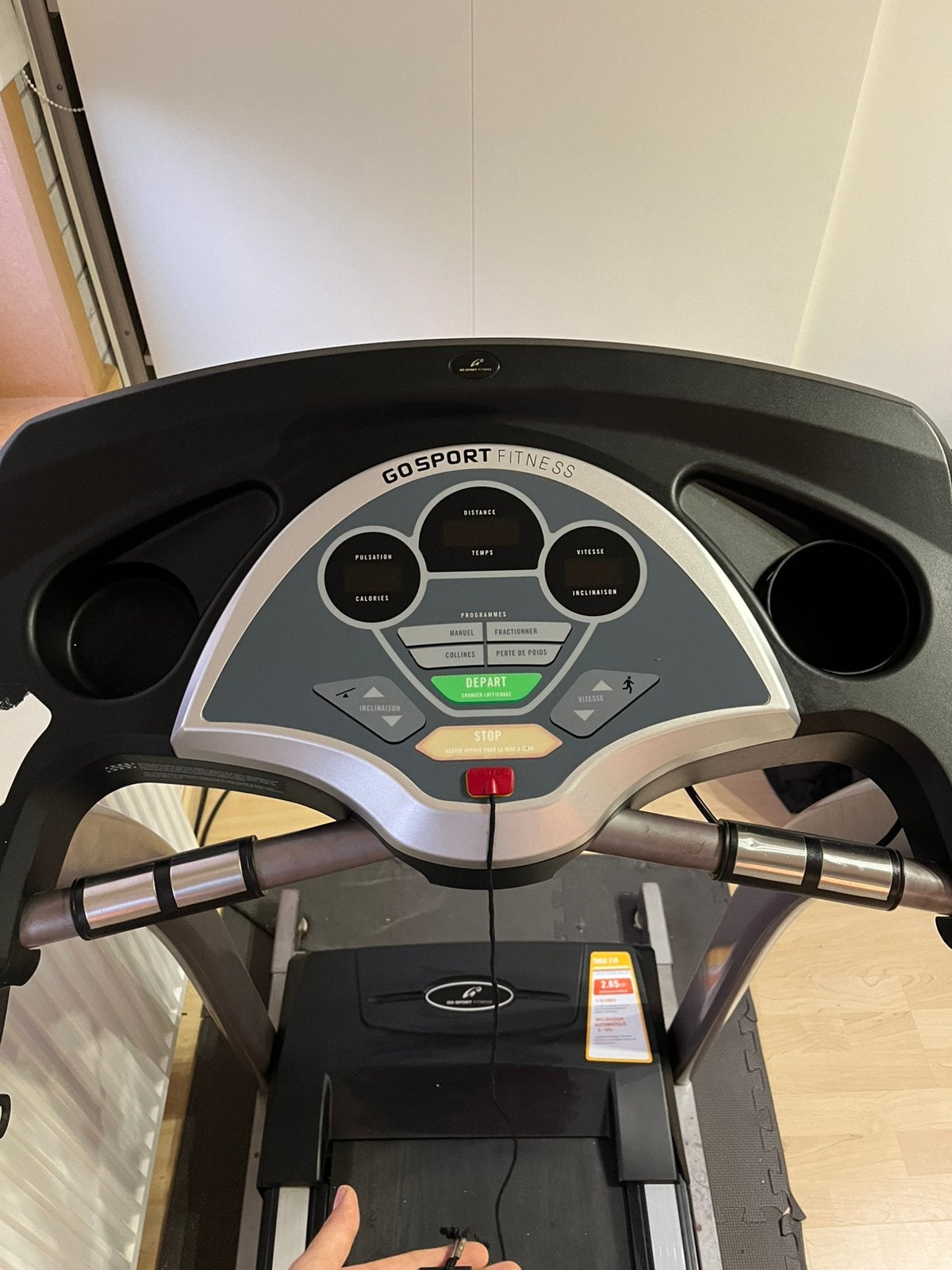 tapis de course, Enlèvement, Comme neuf