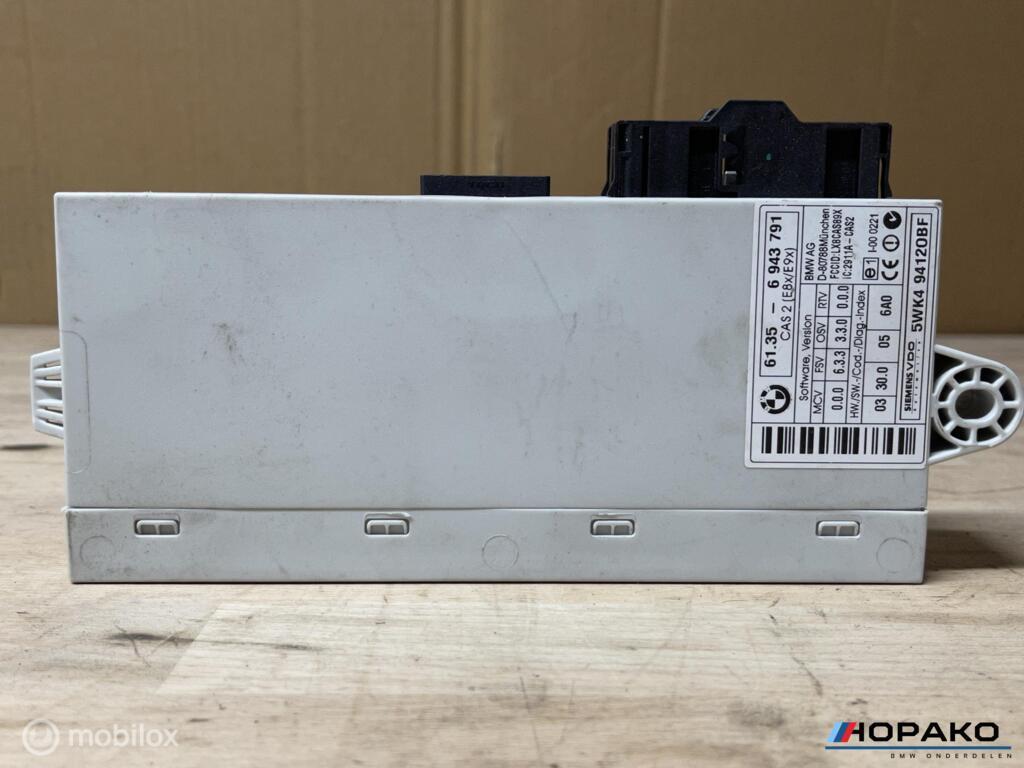 CAS module BMW 1/3 serie e9x e8x | 61356943791, Gebruikt, Einsteinlaan 5 rijswijk, Bmw, Ophalen of Verzenden