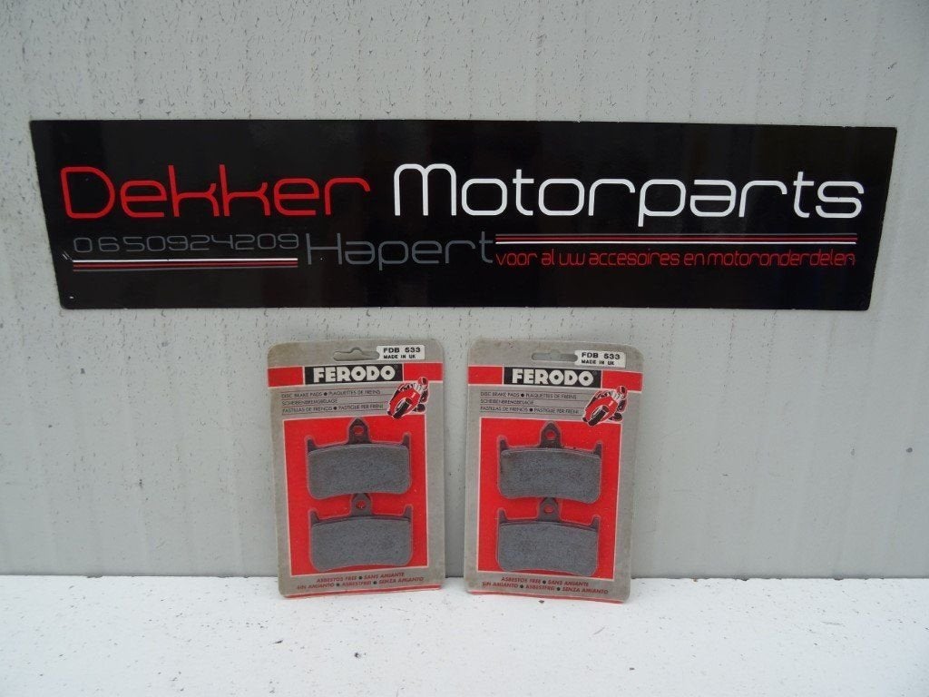 Ferodo remblokken voorzijde Honda CBR VFR Fireblade CB etc, Motoren, -, -, Nieuw, Ophalen of Verzenden
