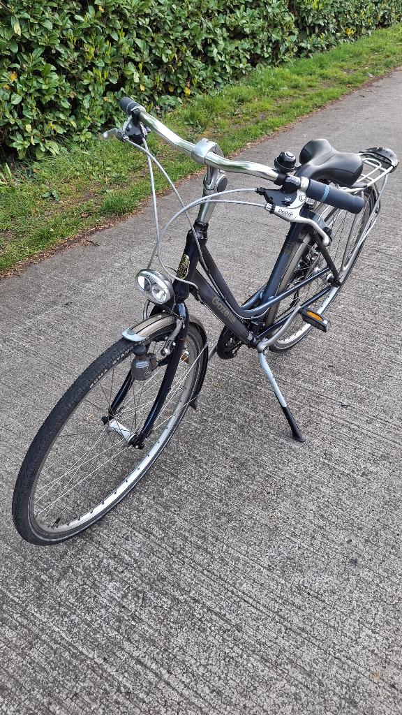 Zeer goede sportieve alu GAZELLE 27v damesfiets 100% IN ORDE, Fietsen en Brommers, Ophalen, 28 inch, Velgrem, 47 tot 50 cm