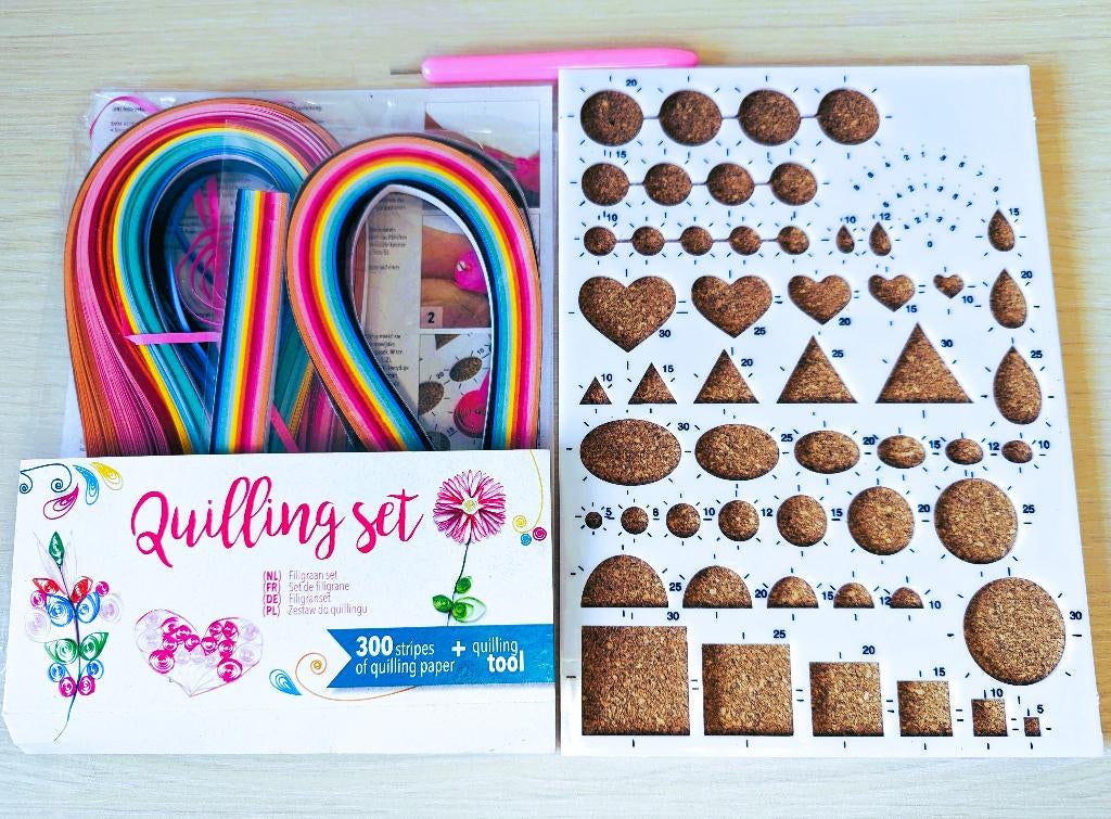 Quilling set : bloemen, Enlèvement ou Envoi, Comme neuf, Bricolage