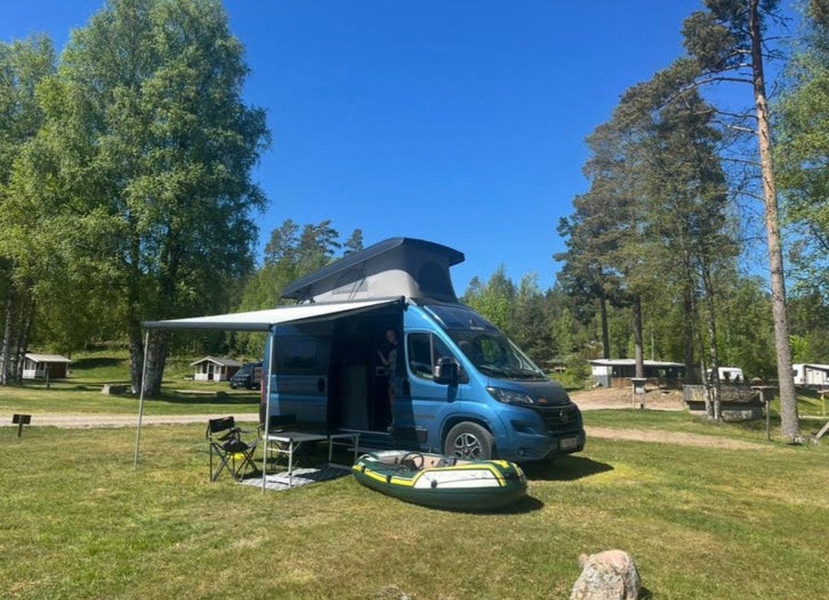 Hymer blue evolution 540, Caravanes & Camping, Camping-cars, Automatique, Particulier, Hymer, Auvent