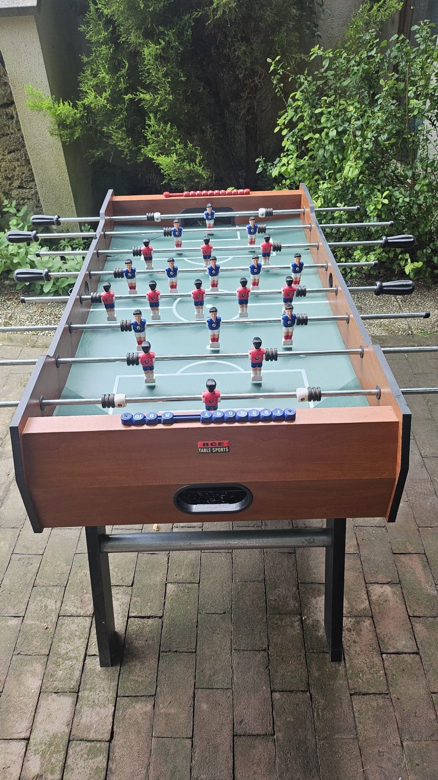 Baby foot, Ophalen, Gebruikt