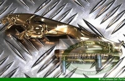 Gouden leaping cat middel alle modellen, Auto-onderdelen, Carrosserie, Nieuw, Ophalen of Verzenden