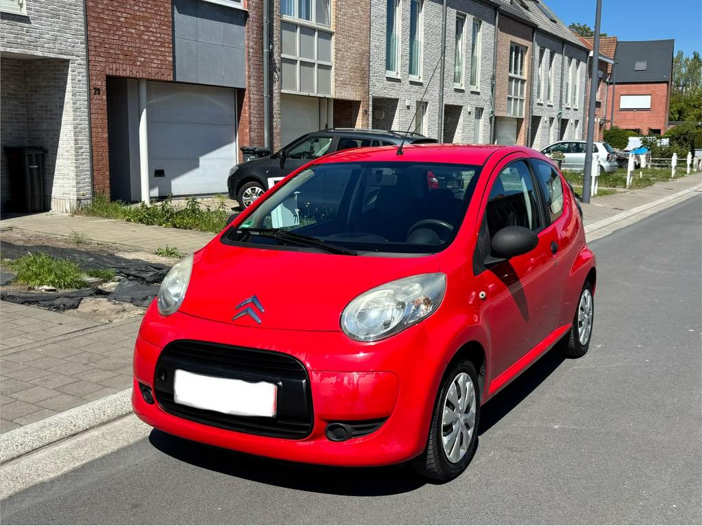 Citroen C1 1.0i Seduction, Autos, Citroën, Rouge, Achat, C1, Noir