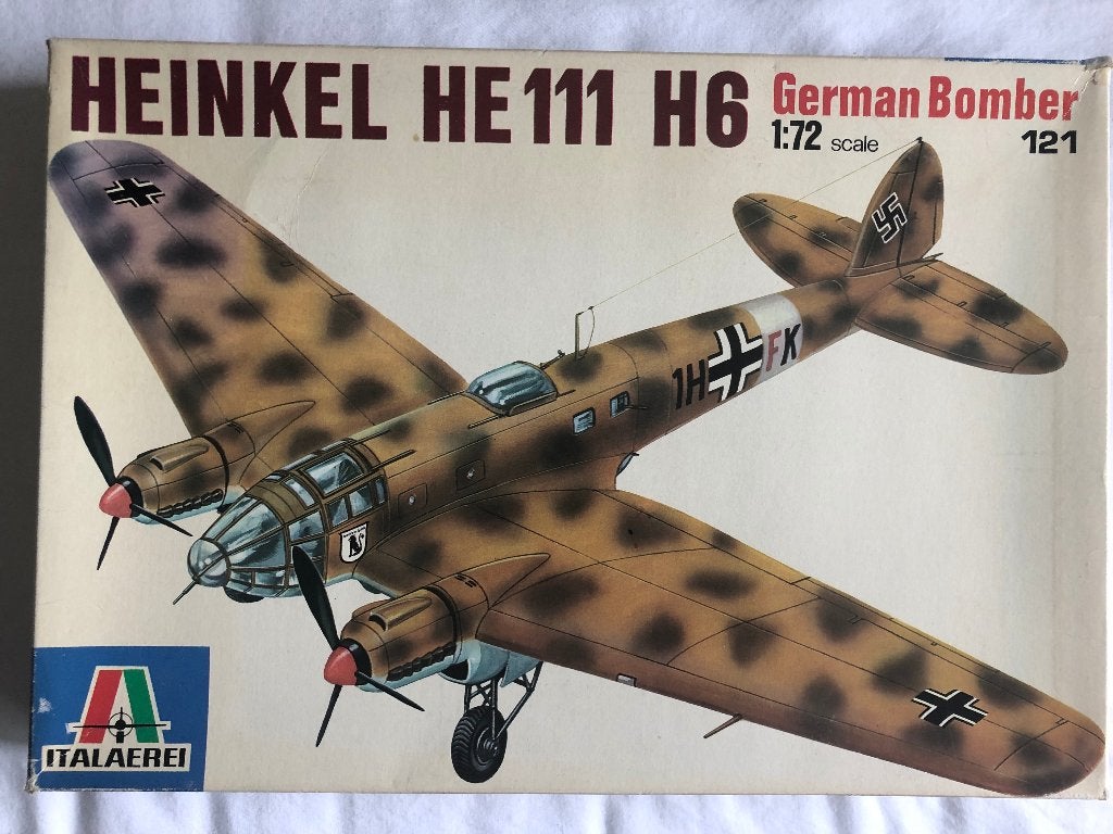 Italeri He 111 H6   1/72, Hobby & Loisirs créatifs, Italeri, Comme neuf, Enlèvement, 1:72 à 1:144