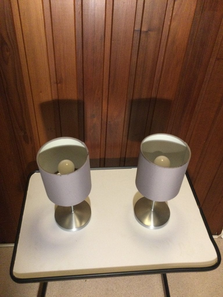 2 lampes de chevet en très bon état, Maison & Meubles, 30 cm, Comme neuf, Lampe de chevet, IKEA
