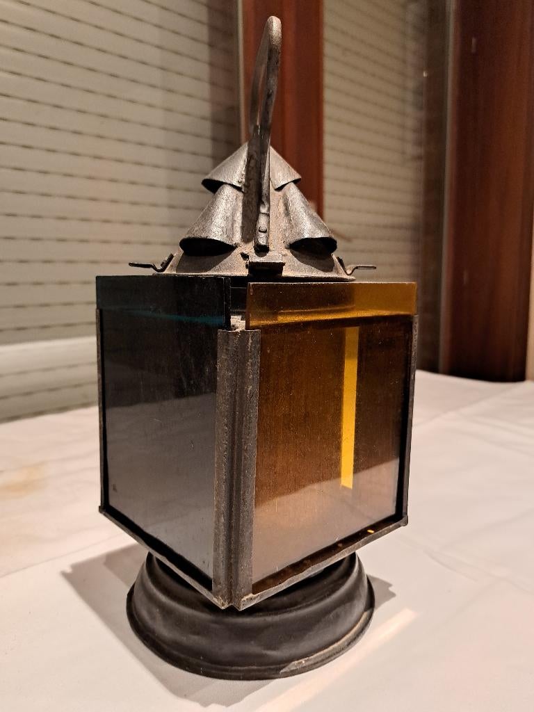 Lampe de signalisation des chemins de fer, Collections, Trains & Trams, Utilisé, Train, Enlèvement ou Envoi