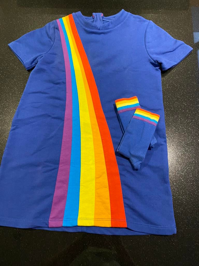 K3 regenboogkleedje maat 134, Ophalen, Zo goed als nieuw