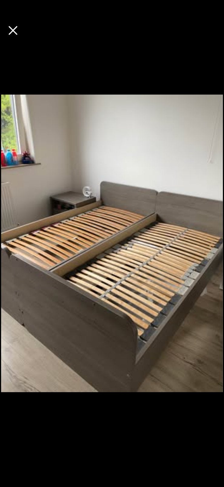 Babybed meegroeibed eenpersoonsbed lattenbodem, Ophalen, Gebruikt, 90 cm, Eenpersoons
