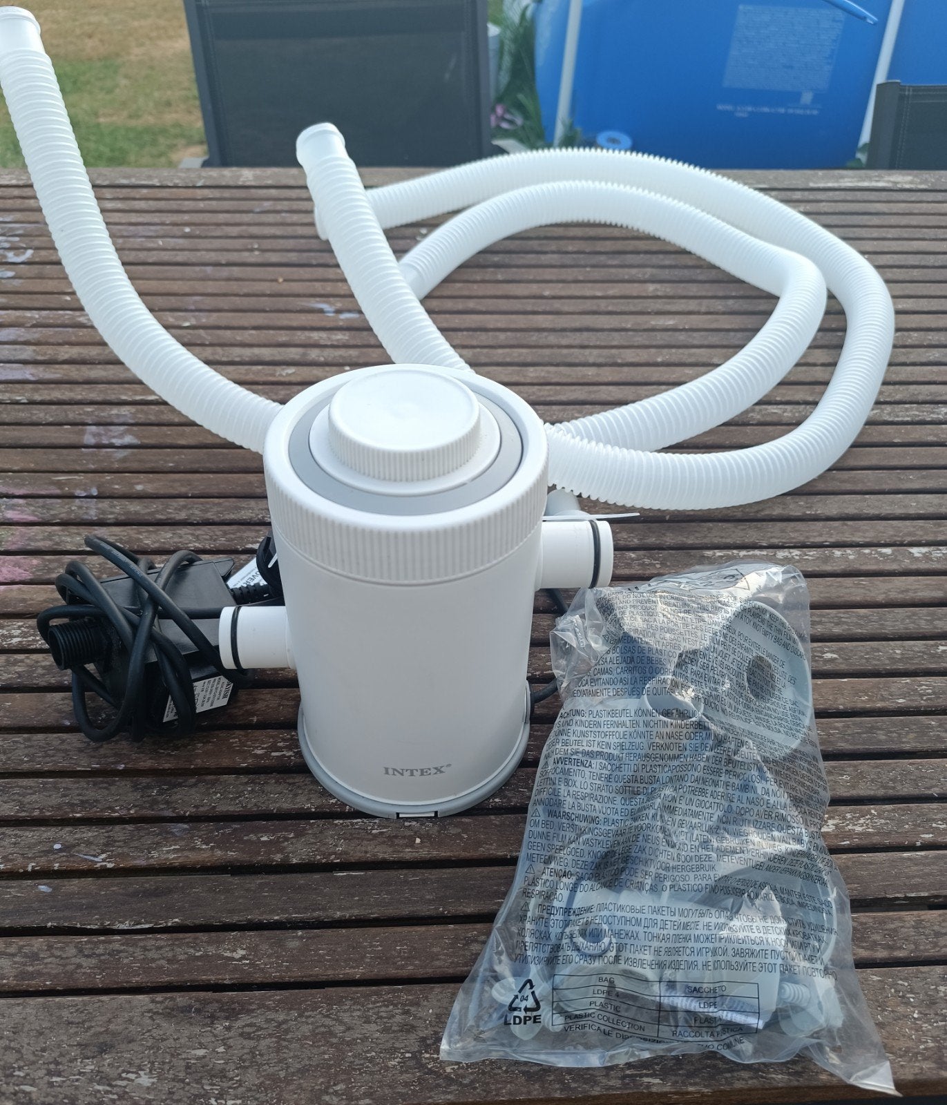 Intex filter zwembad pomp + 2 filters, Tuin en Terras, Ophalen, Filter