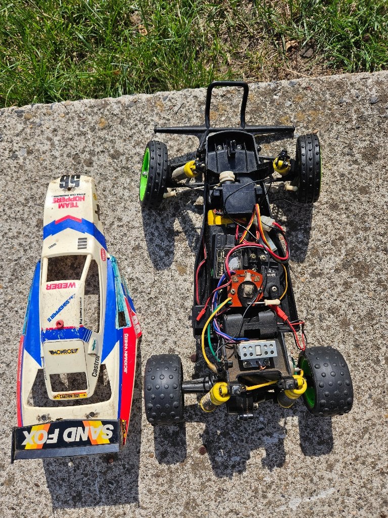 Rc wagens met werk aan, tamiya, kyosho, himoto, Elektro, Gebruikt, Ophalen of Verzenden, Schaal 1:10