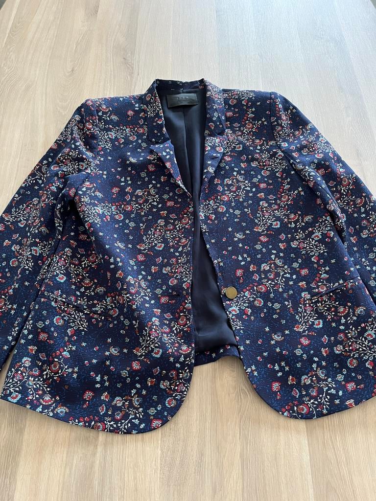 Veste bleue IKKS, Enlèvement ou Envoi, Comme neuf, Bleu, Manteau