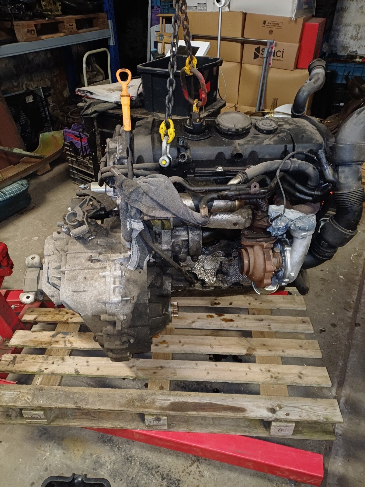 2.5 tdi BPC motor, Enlèvement, Utilisé, Volkswagen