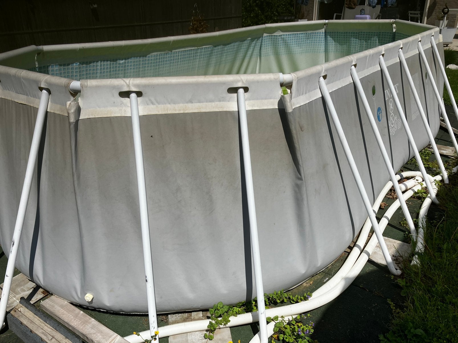 Intex zwembad 503 x 274, Ophalen, Gebruikt, 80 tot 120 cm, Minder dan 200 cm