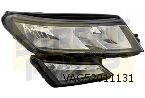 Skoda Kodiaq (3/17-6/21) Koplamp Links (halogeen) Origineel!, -, Verzenden, -, Nieuw