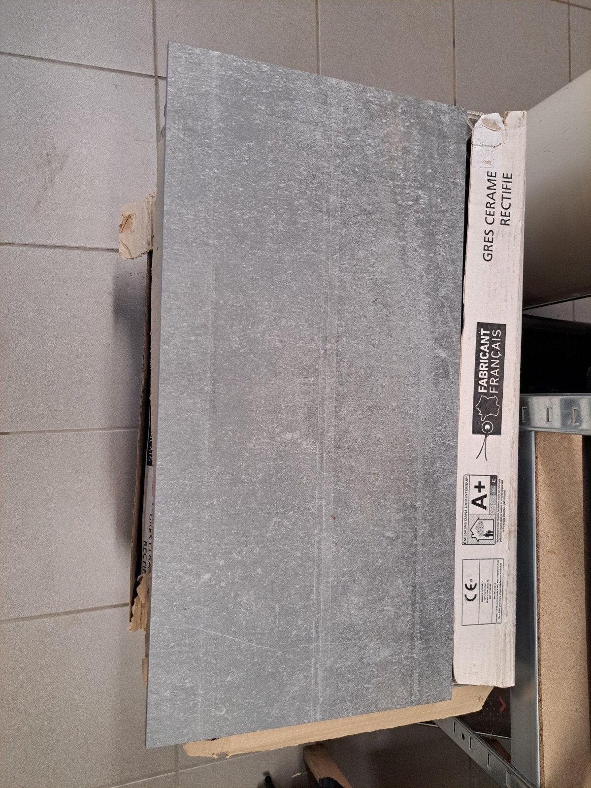 carrelage imitation pierre bleue GRES CERAM, Ophalen, Nieuw, Keramiek, 5 tot 10 m²