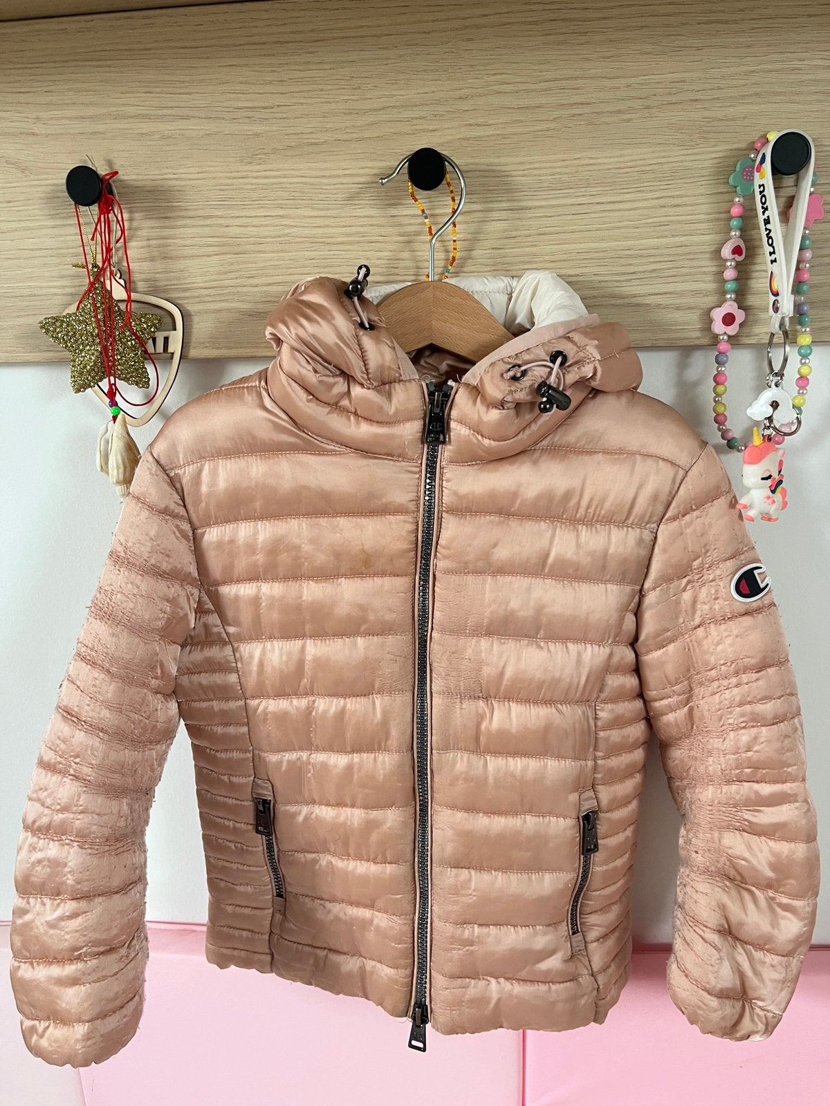 Champion 4jaar, Kinderen en Baby's, Kinderkleding | Maat 104, Ophalen of Verzenden, Zo goed als nieuw, Jas