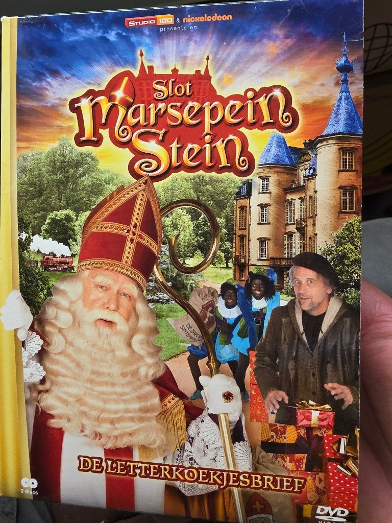 Slot marsepeinstein  dvd box de letterkoekjesbrief, Cd's en Dvd's, Ophalen of Verzenden
